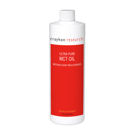 Ultra Pure MCT Oil liquid (Klaire Labs) Front