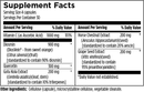 vessel forte designs for health supplement facts