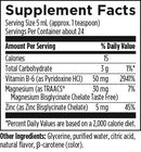 vitamin b6 liquid designs for health supplement facts