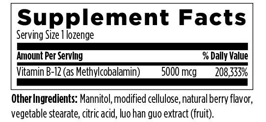 vitamin b12 lozenges designs for health supplement facts