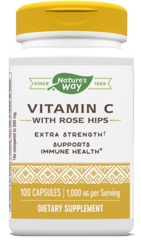 Vitamin C 1,000 with Rose Hips 100 capsules (Nature's Way)