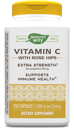Vitamin C 1,000 with Rose Hips 250 capsules (Nature's Way)