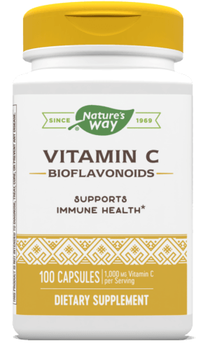 Vitamin C 500 with Bioflavonoids 100 capsules (Nature's Way)
