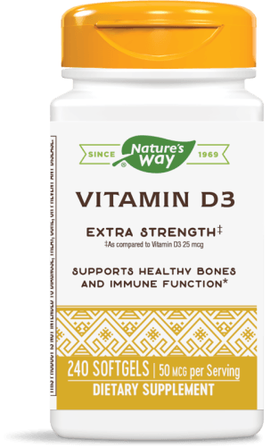 Vitamin D3 2,000 IU 240 softgels (Nature's Way)