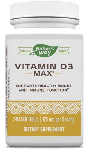 Vitamin D3 5,000 IU 240 softgels (Nature's Way)