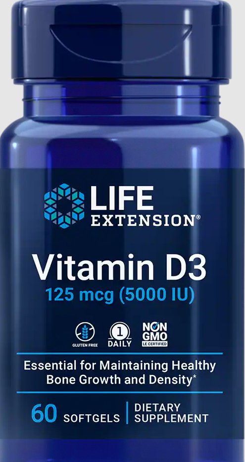 Vitamin D3 (Life Extension) Front