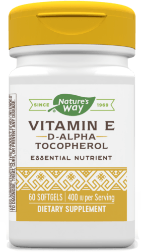 Vitamin E 400 IU 60 softgels (Nature's Way)