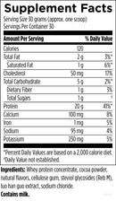 wheycool designs for health supplement facts
