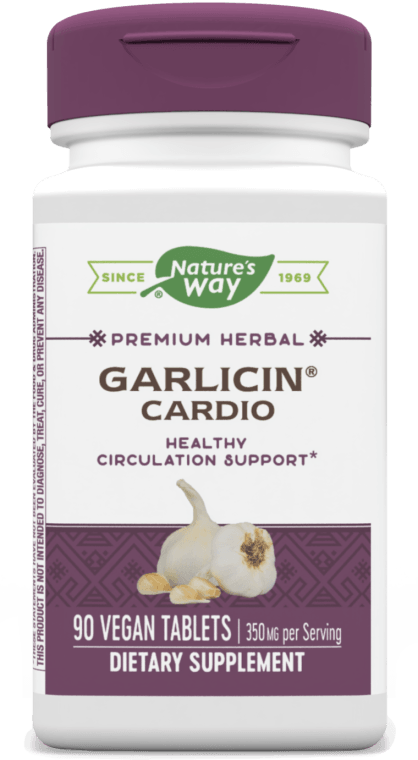 Garlicin Cardio tabs (Nature's Way) 90ct